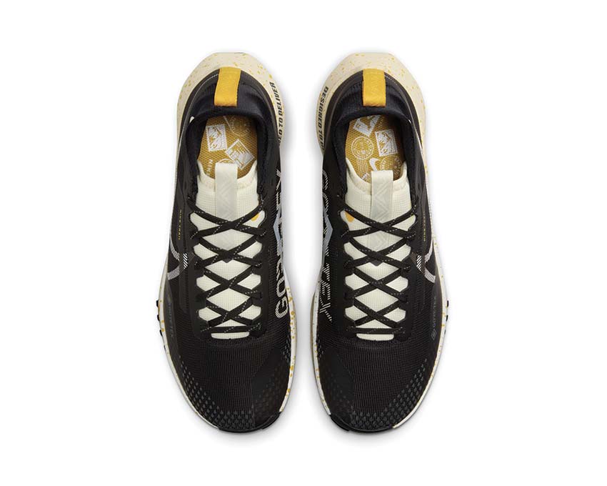 Nike Pegasus Trail 4 Gore-Tex Black / White - Coconut Milk - Vivid Sulfur DJ7926-005