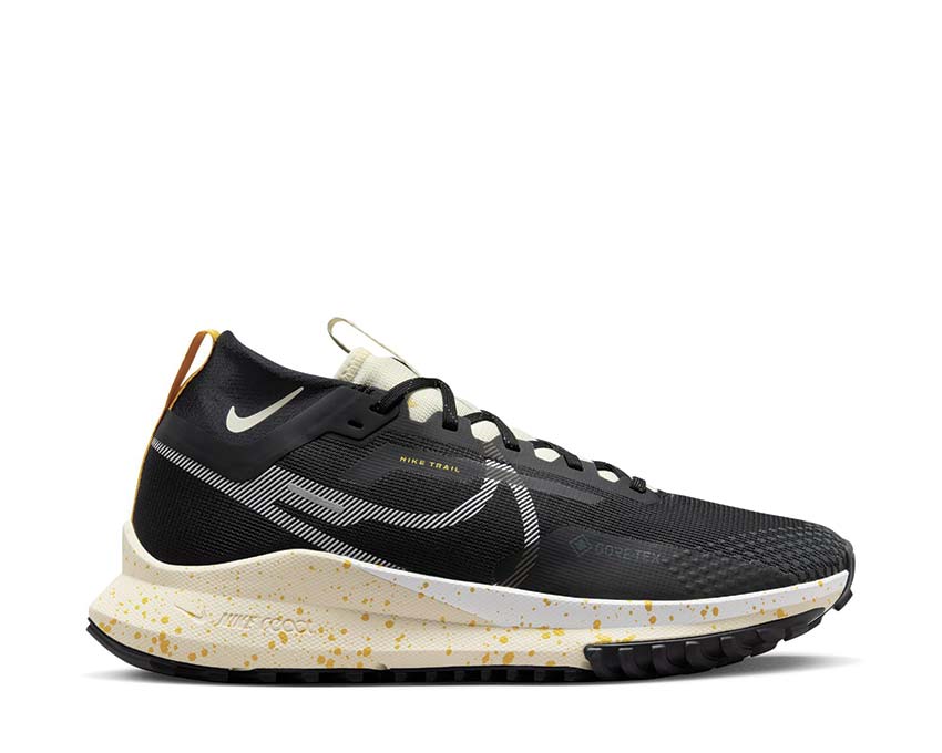 Nike Pegasus Trail 4 Gore-Tex Black / White - Coconut Milk - Vivid Sulfur DJ7926-005