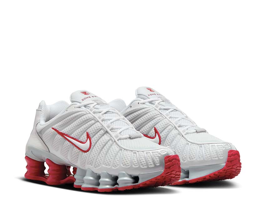 Nike Shox TL W Platinum Tint / White - Gym Red FZ4344-001