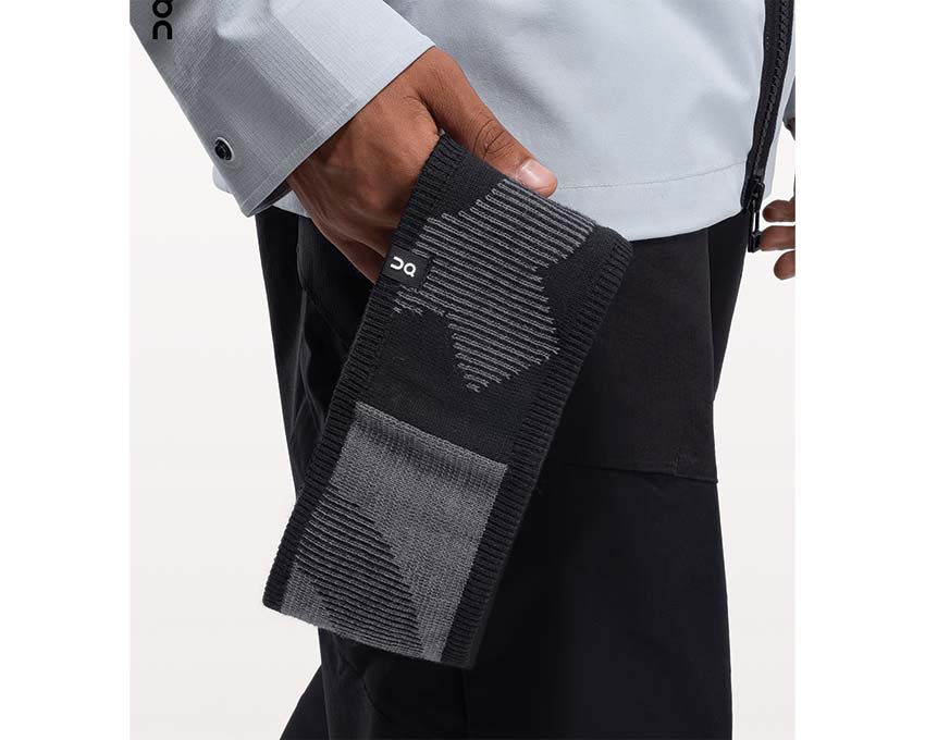 On Explorer Merino Headband Rock / Black 353.00968