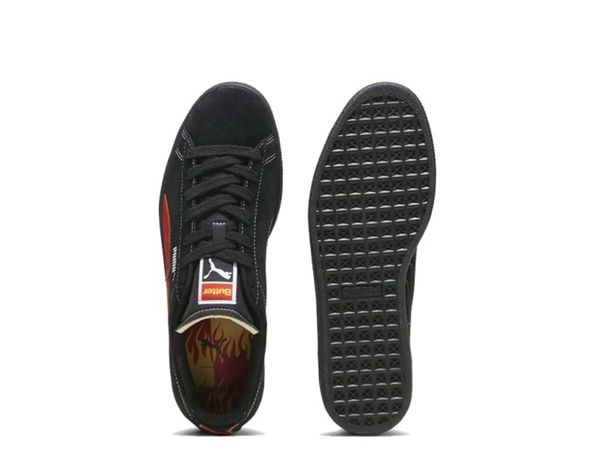 Puma Butter Goods Suede Classic Black / Red 396127 01
