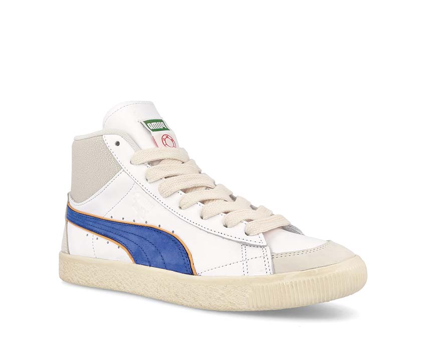 Puma Clyde Mid Bball Rhuigi White / Royal 391335 01