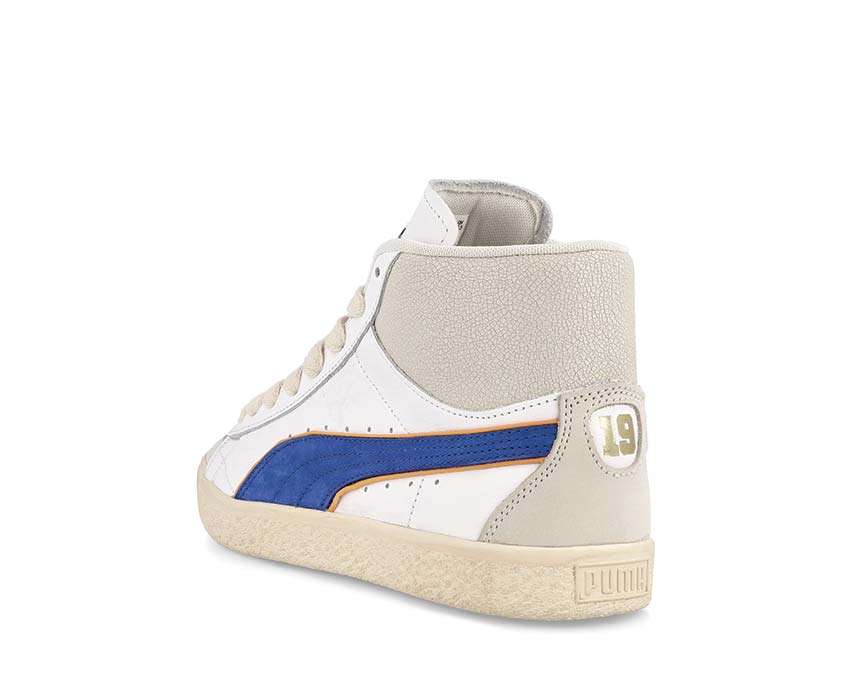 Puma Clyde Mid Bball Rhuigi White / Royal 391335 01