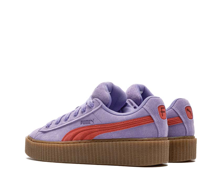 Puma Creeper Phatty Lavender Alert / Burnt Red 396403 03