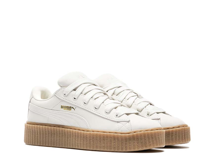Puma Fenty Creeper Phatty Warm White / Gold - Gum 396813 03
