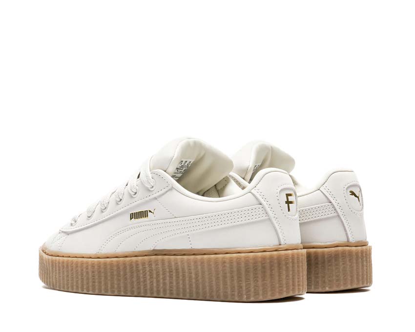 Puma Fenty Creeper Phatty Warm White / Gold - Gum 396813 03