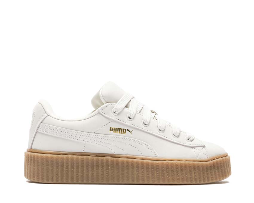 Puma Fenty Creeper Phatty Warm White / Gold - Gum 396813 03