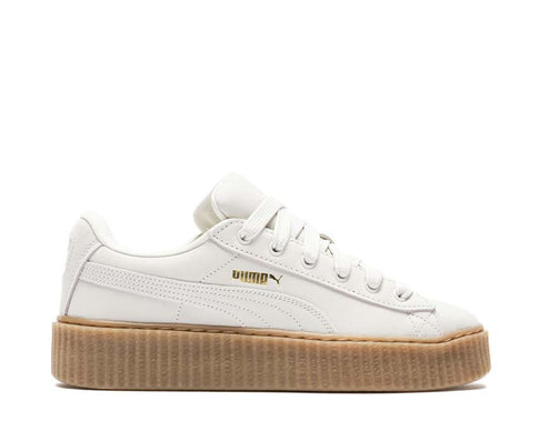 Puma Fenty Creeper Phatty Warm White / Gold - Gum 396813 03
