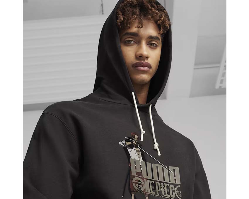 Puma One Piece Hoodie Black 624666 01