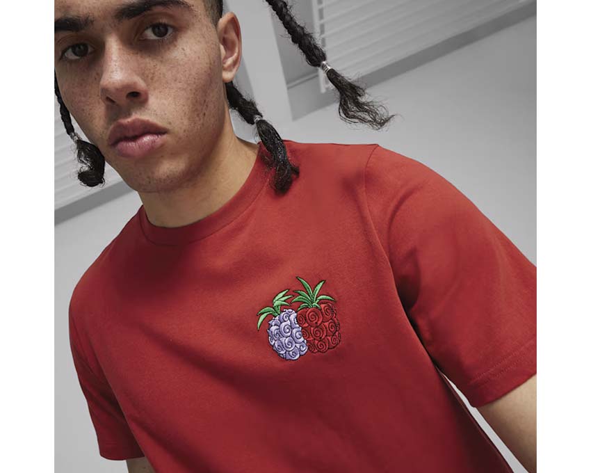 Puma One Piece Tee Club Red 624665 24