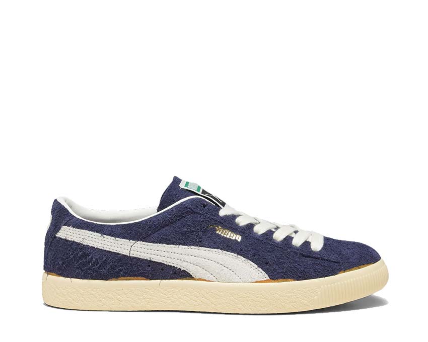 PUMA perforated mesh sneakers Navy / Light Straw 394832-01