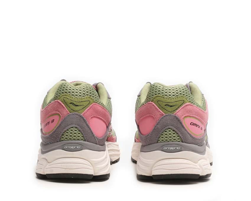 Saucony Program Omni 9 Grey / Green / Pink S70740-1