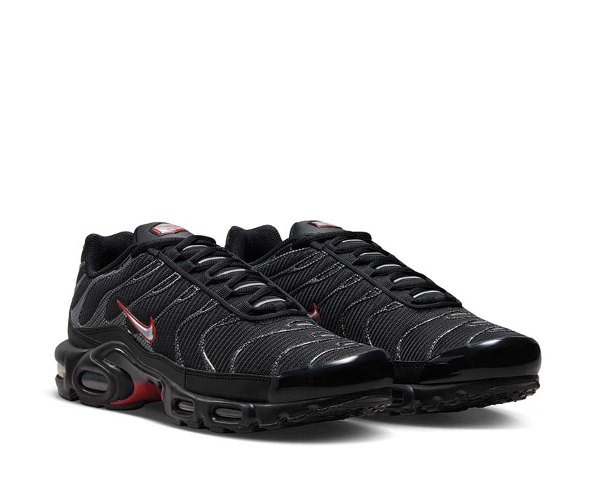 Nike Air Max Plus Black / Metallic Silver - University Red HF4293-001