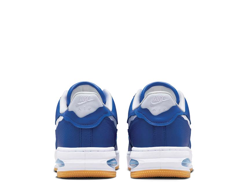 Nike Air Force 1 Low Evo Team Royal / White - Aquarius Blue - Gum Yellow HF3630-400
