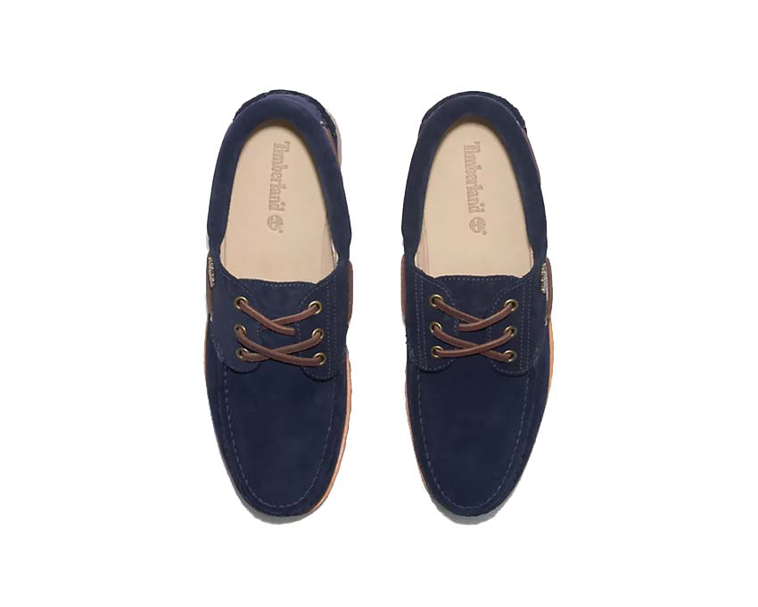 Timberland Authentic Lace Up Dark Blue Suede TB 0A683WEP3