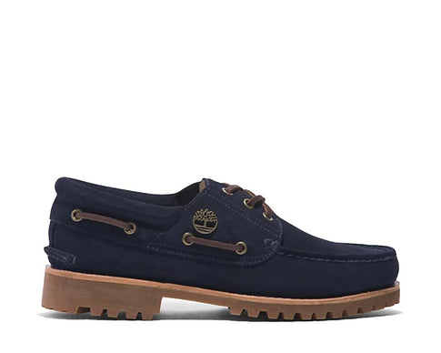 Timberland Authentic Lace Up Dark Blue Suede TB 0A683WEP3