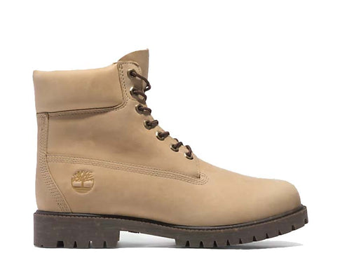 Timberland Heritage 6 Inch Lace Waterproof Light Beige / Full Grey TB 0A41MWEN6
