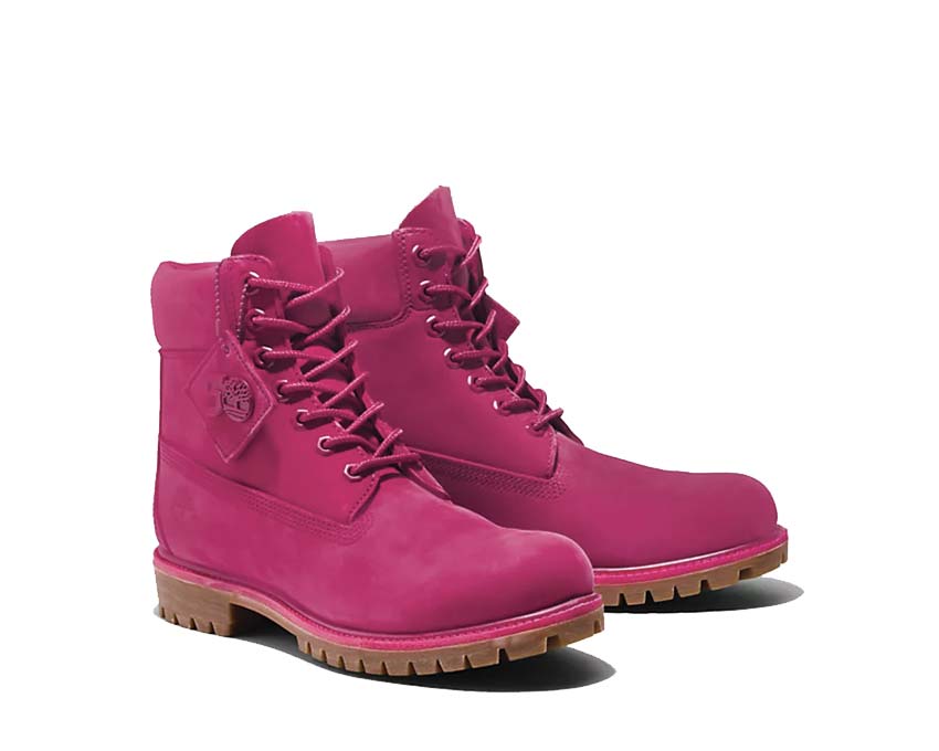 Timberland Premium 6inch Boot 50th Edition Dark Pink TB 0A5VHD A46