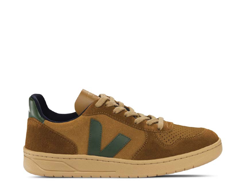 Veja V-10 Suede Camel / Cyprus Multico VX0303293B