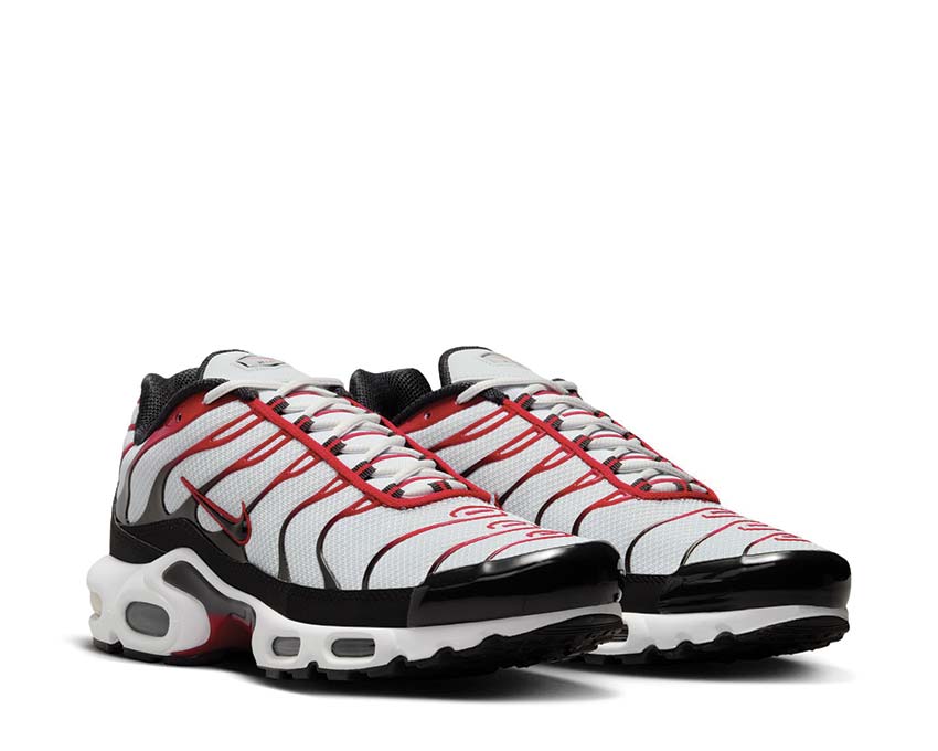 Nike Air Max Plus Pure Platinum / University Red - Black - White FN6949-002