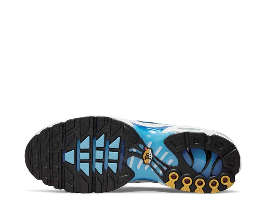 Nike Air Max Plus White / Blue Jay - Tour Yellow - Baltic Blue DX8962-100