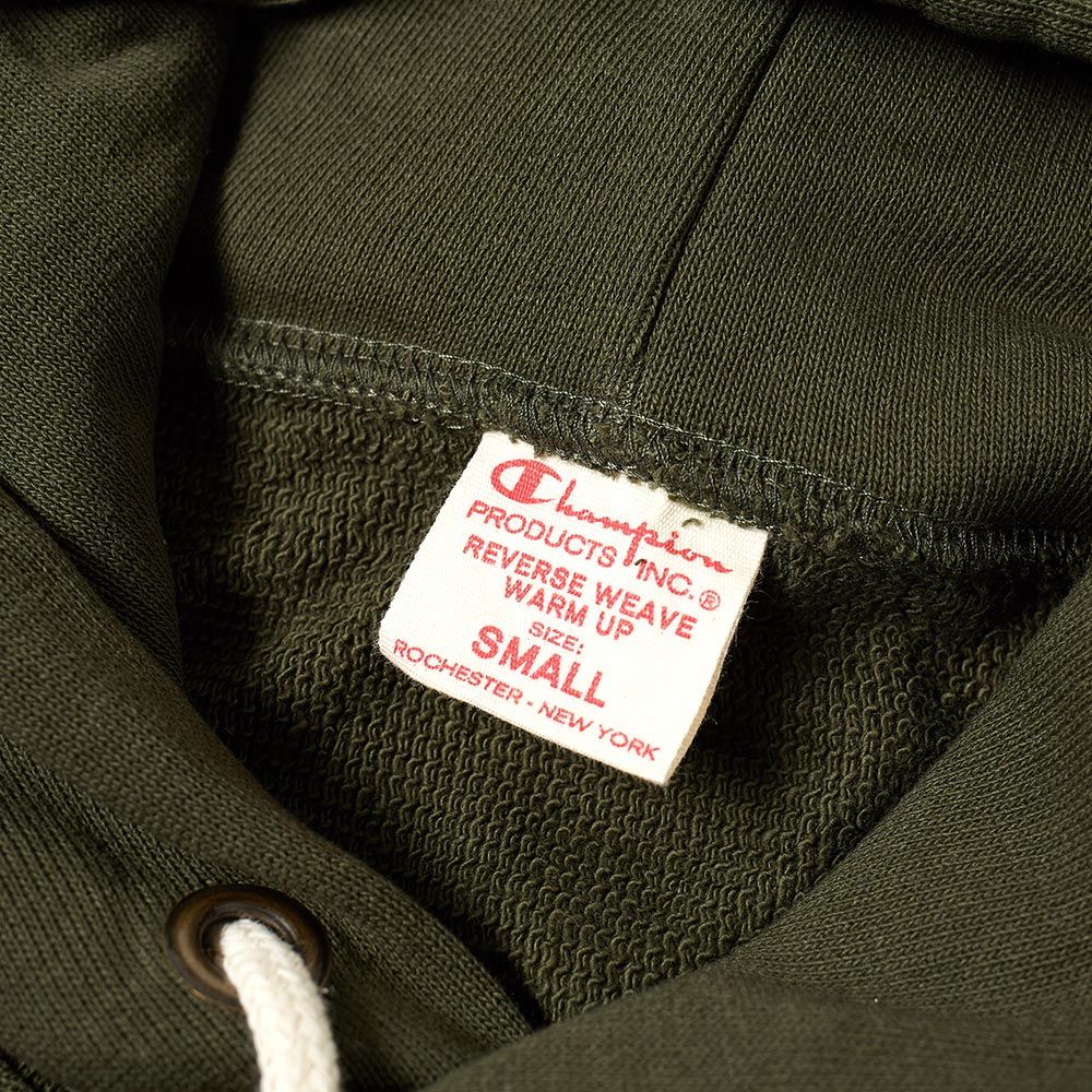 Champion Hooded Sweatshirt Olive 210966