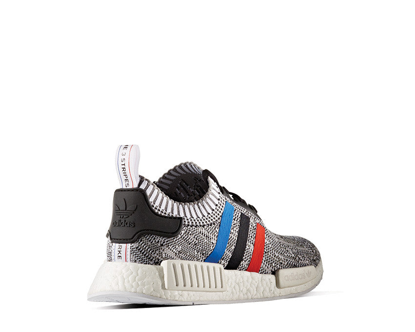 Adidas NMD R1 Primeknit Tricolor Grey BB2888 NOIRFONCE