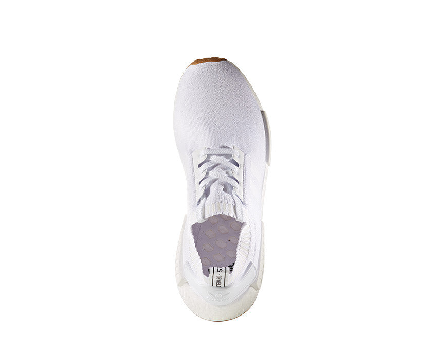 Adidas NMD R1 Primeknit Gum Pack White