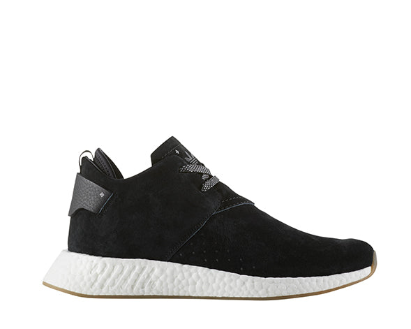 Mens Adidas Adidas Originals Nmd C2 Trainers In Black Suede Adidas