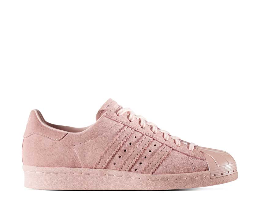trimestre pozo Lleno Adidas Superstar 80's Metal Toe Pink NOIRFONCE Sneakers