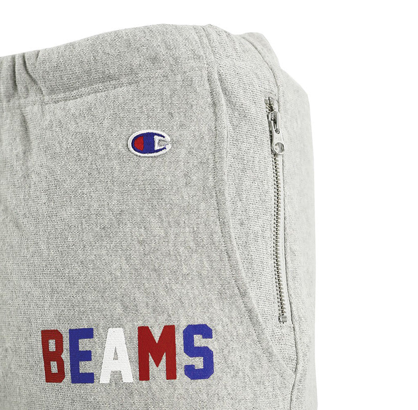 Champion x Beams Elastic Cuff Sweatpants Grey