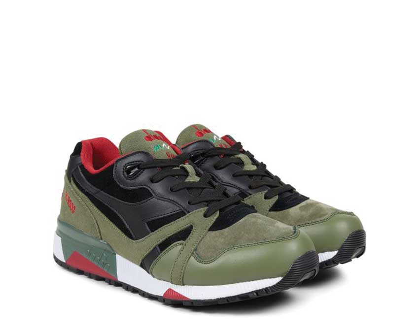 Diadora N9000 Deep Lichen Green