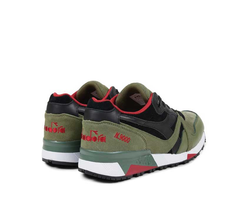 Diadora N9000 Deep Lichen Green
