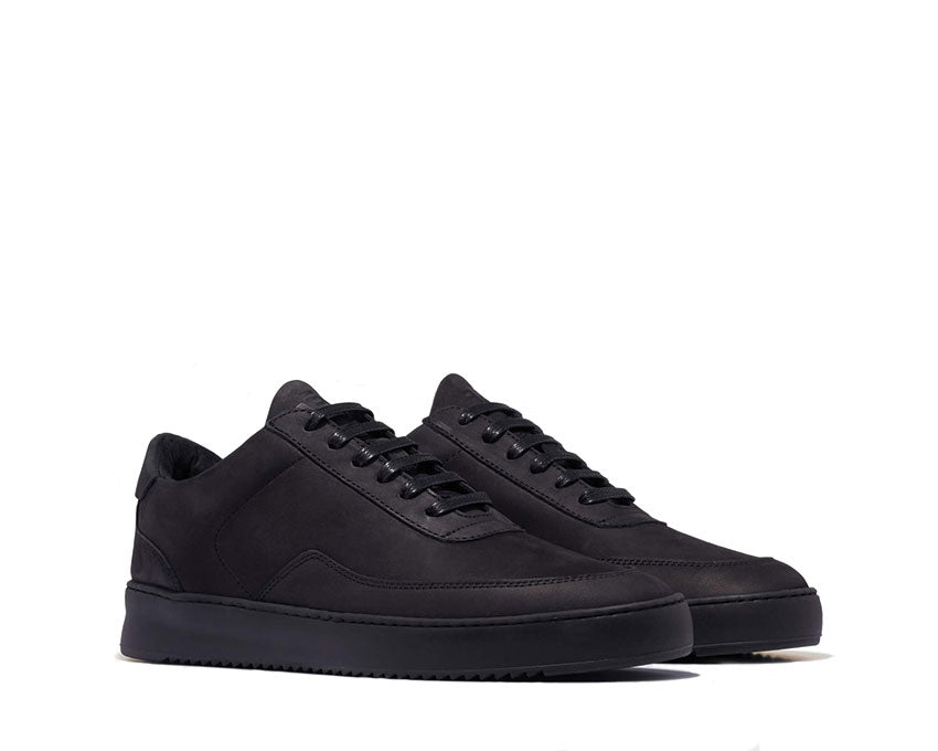 Filling Pieces Low Mondo Ripple Nardo All Black