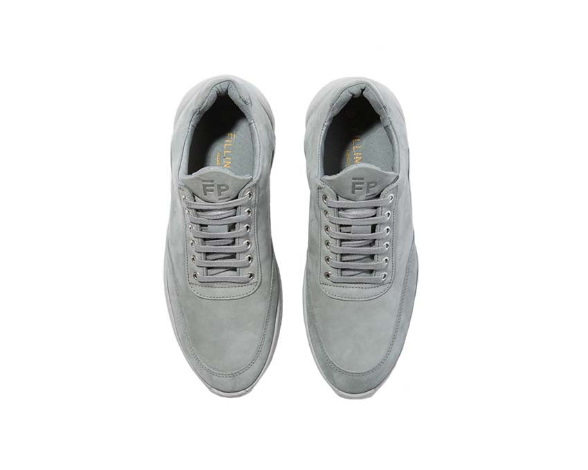 Filling Pieces Low Top Heel Cap Mono All Cement Grey - 4