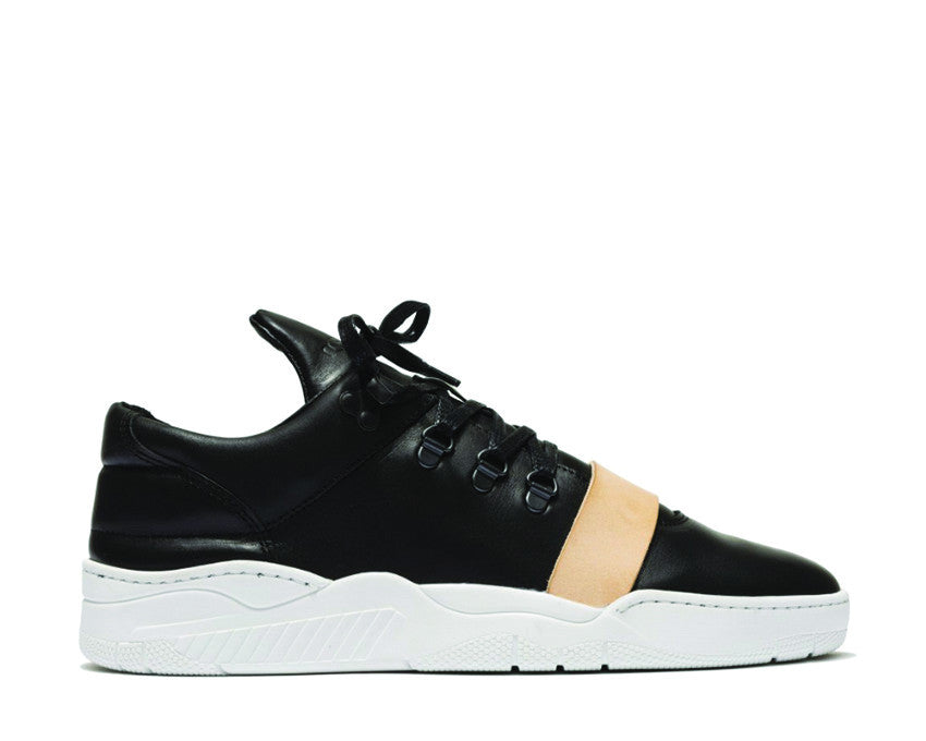 Filling Pieces Mountain Cut Lederarmband Schwarz