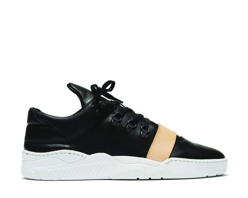 Filling Pieces Mountain Cut Lederarmband Schwarz