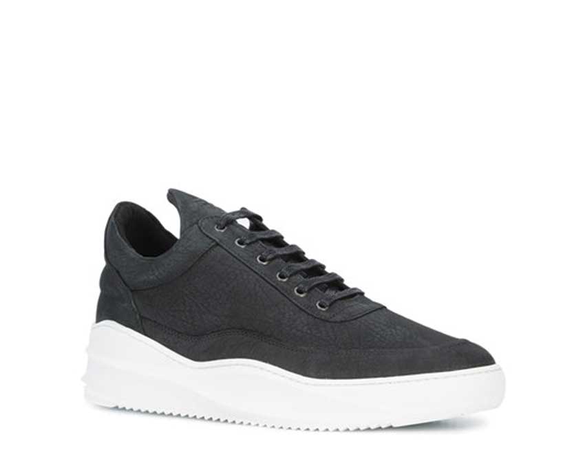 Filling Pieces Low Top Sky Emgrain Black