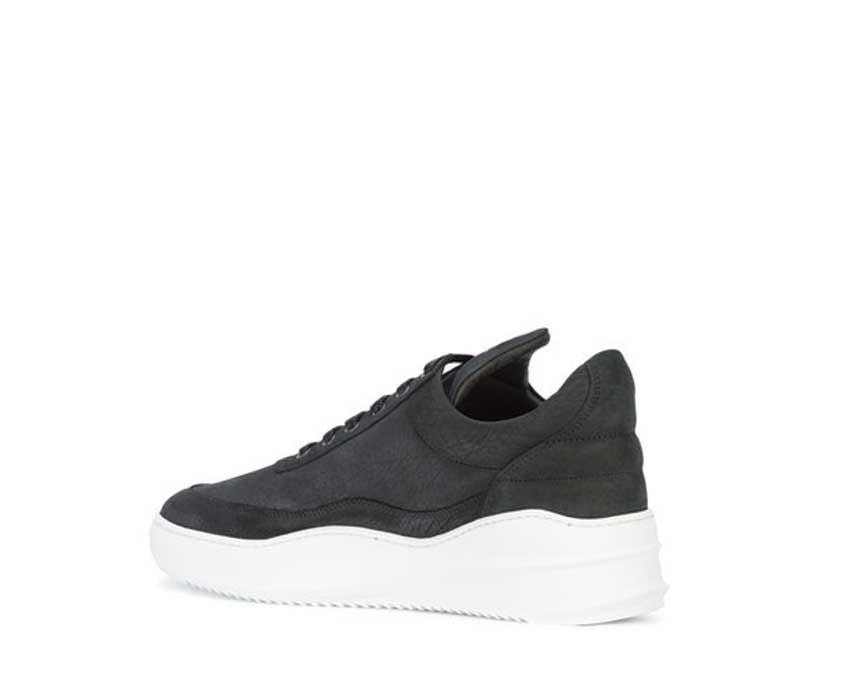 Filling Pieces Low Top Sky Emgrain Black