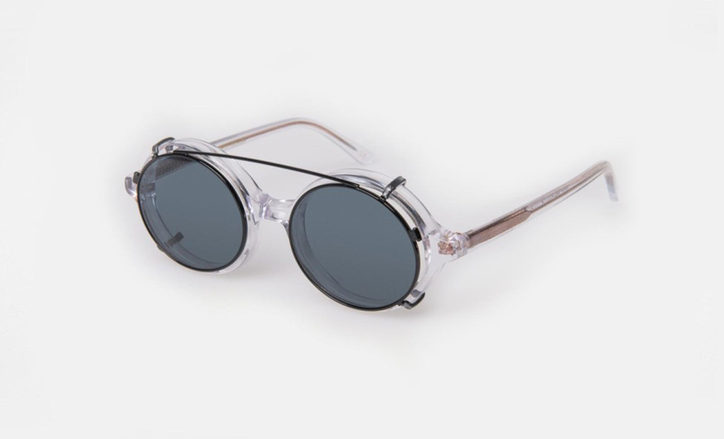 HAN KJØBENHAVN Doc Clip On Clear Blue Lenses FRAME-DC-CO-30