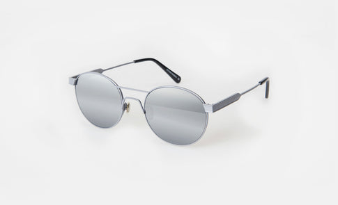 HAN KJØBENHAVN Green Steel Silver Mirror Lenses