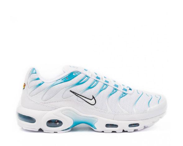 Nike Air Max Plus "White/Light Blue Fury" (852630-105)