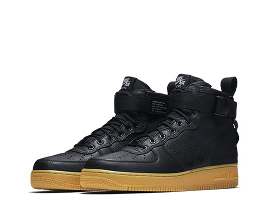Nike SF Air Force 1 Mid Black Gum 917753-003