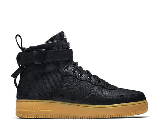 Nike Air Force Mid Black Gum 917753-003 - Online Sneakers – NOIRFONCE