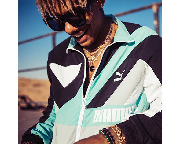 Puma x Diamond Wind Jacket Black 575353-01