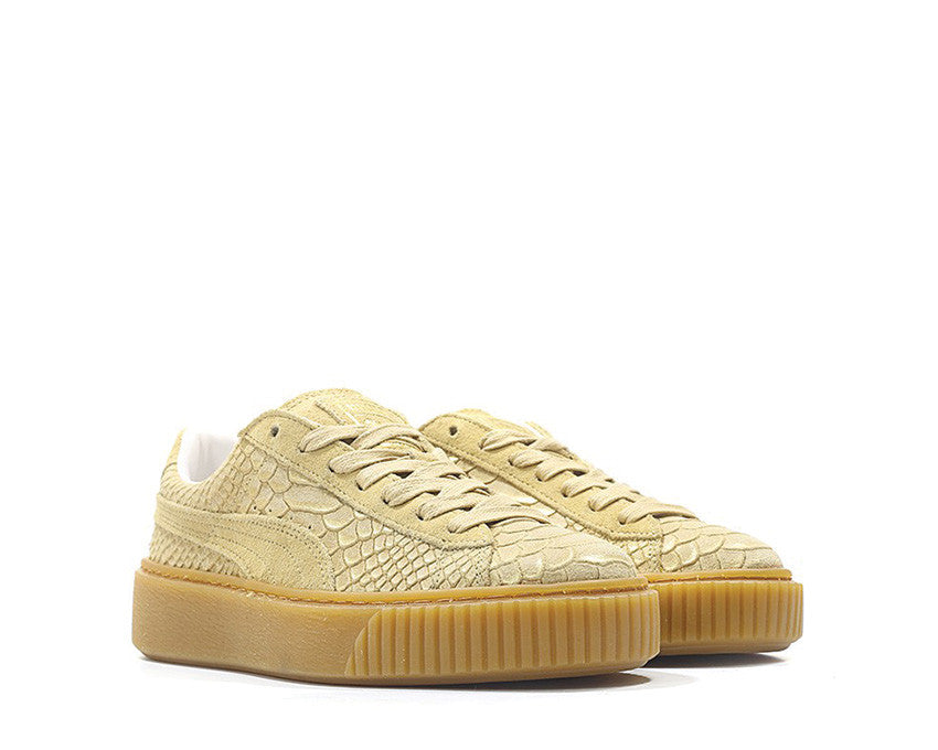Puma Platform Exotic Skin Beige 363377 02