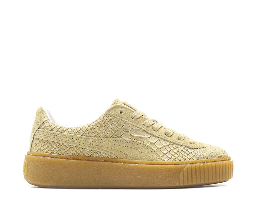 Puma Platform Exotic Skin Beige 363377 02