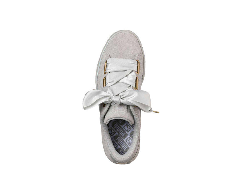 Puma Suede Heart Satin Grey
