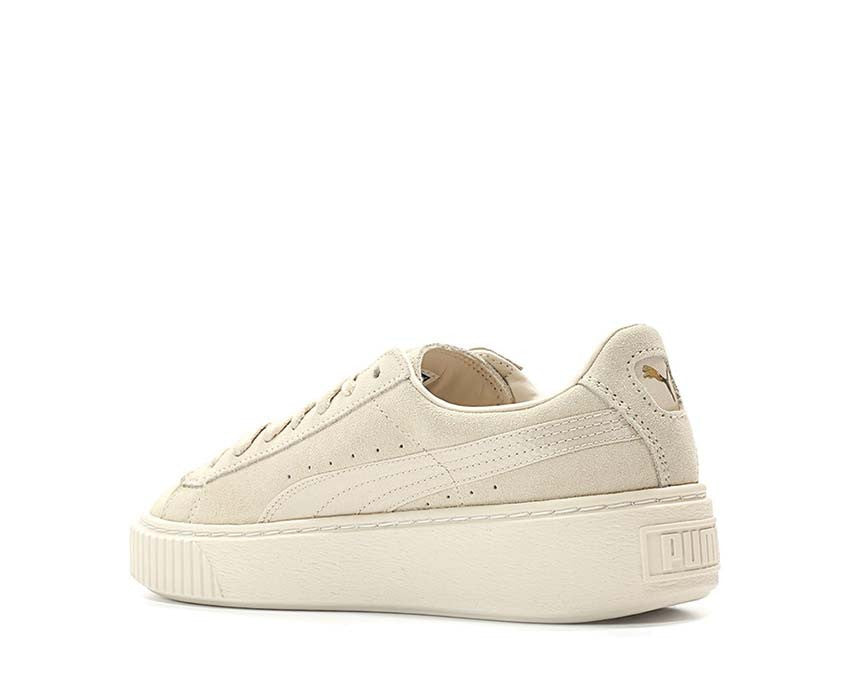 Puma Suede Platform Mono Satin Beige