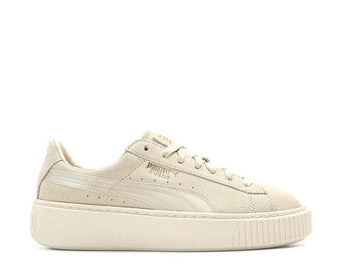 Puma Suede Platform Mono Satin Beige